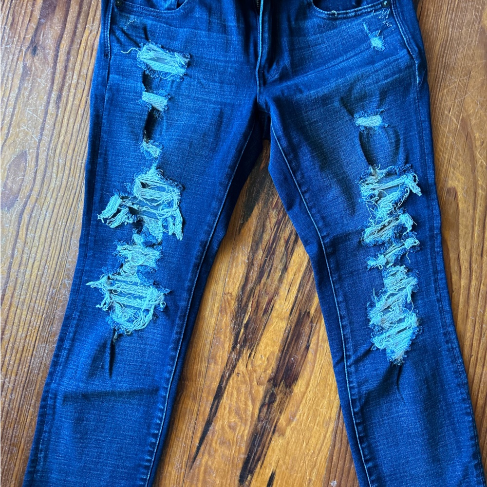 American Eagle dark stretch jean
